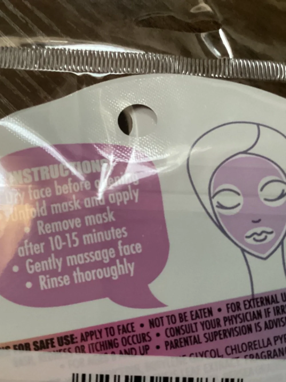 Taste Beauty Scented Masks Bundle New 20 ml each mask  2 packs=8 masks total